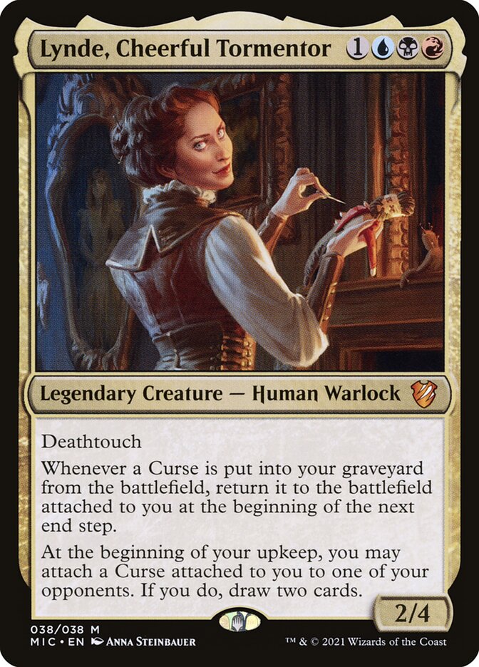 Lynde, Cheerful Tormentor 38/38 (Commander: Innistrad: Midnight Hunt)  | Good Games Modbury