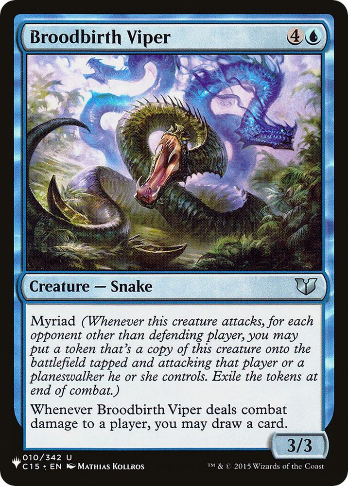 Broodbirth Viper C15-10/5075 (The List Reprints)  | Good Games Modbury