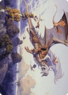 Rith Liberated Primeval Art Card 52 (Art Series: Dominaria United)  | Good Games Modbury