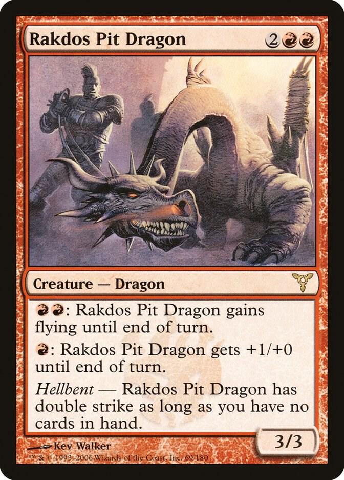Rakdos Pit Dragon 69/180 (Dissension)  - Foil | Good Games Modbury
