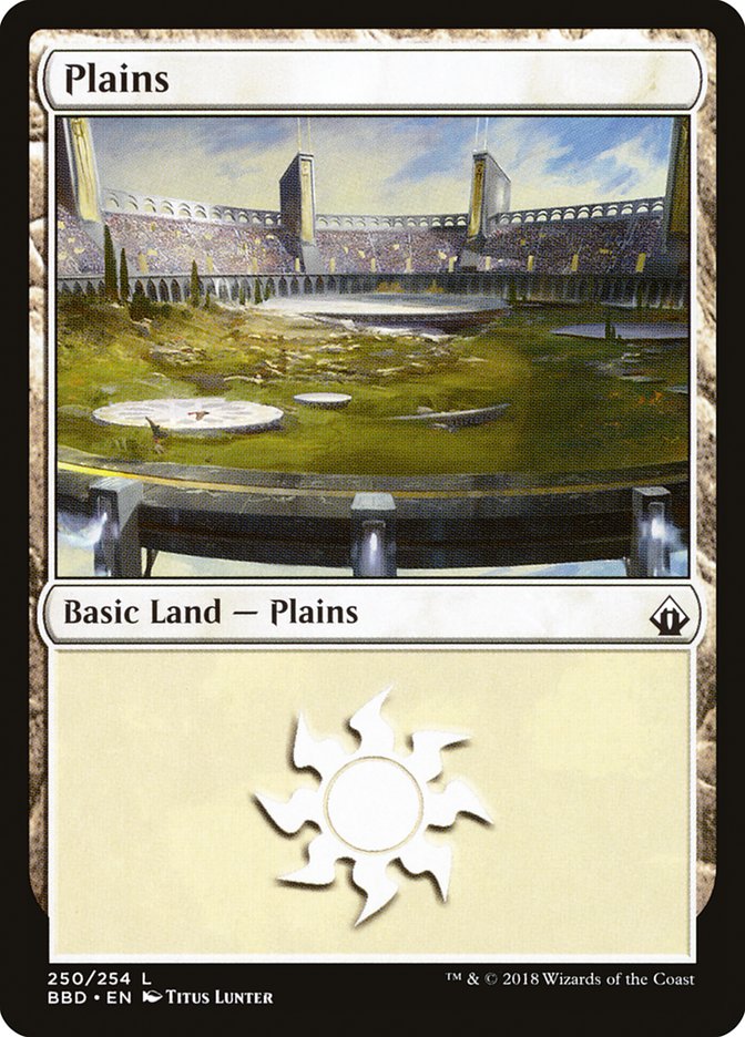 Plains (250) [Battlebond] | Good Games Modbury