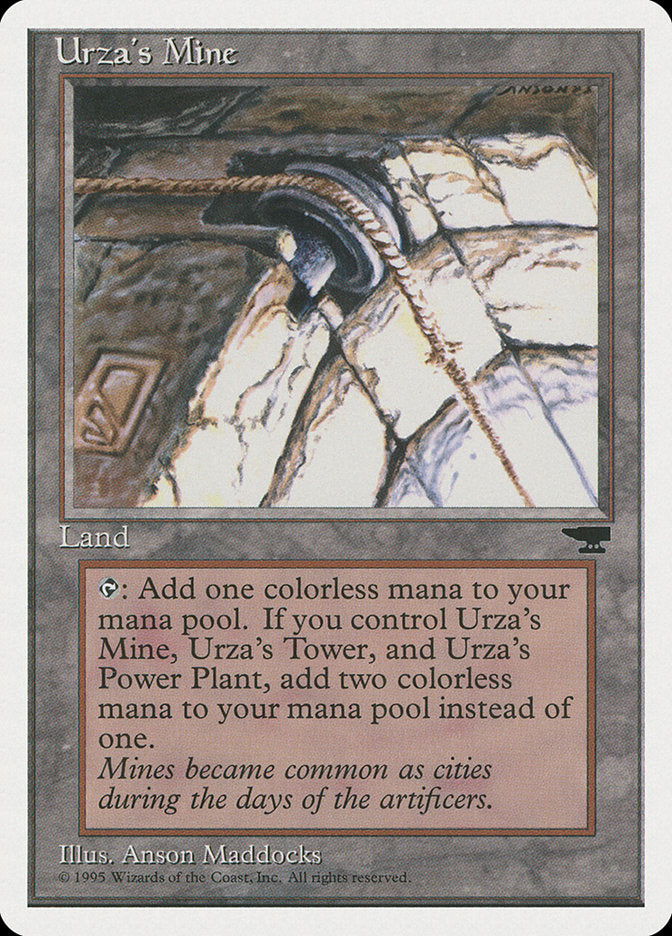 Urza's Mine (Pulley Embedded in Stone) [Chronicles] | Good Games Modbury