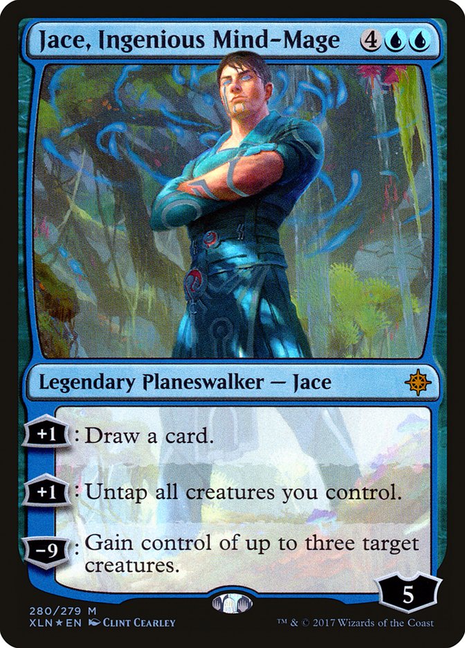Jace, Ingenious Mind-Mage 280/279 (Ixalan)  - Foil | Good Games Modbury