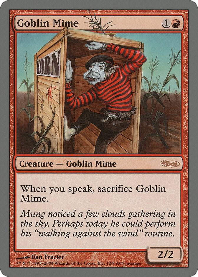 Goblin Mime 12/8 (Arena Promos)  | Good Games Modbury