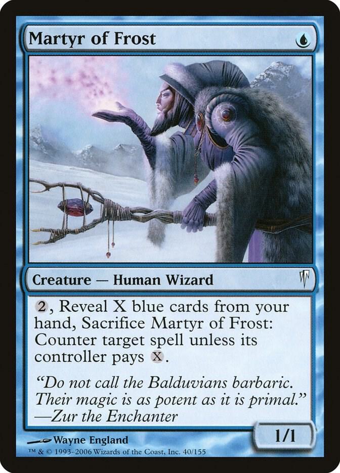 Martyr of Frost 40/155 (Coldsnap)  - Foil | Good Games Modbury