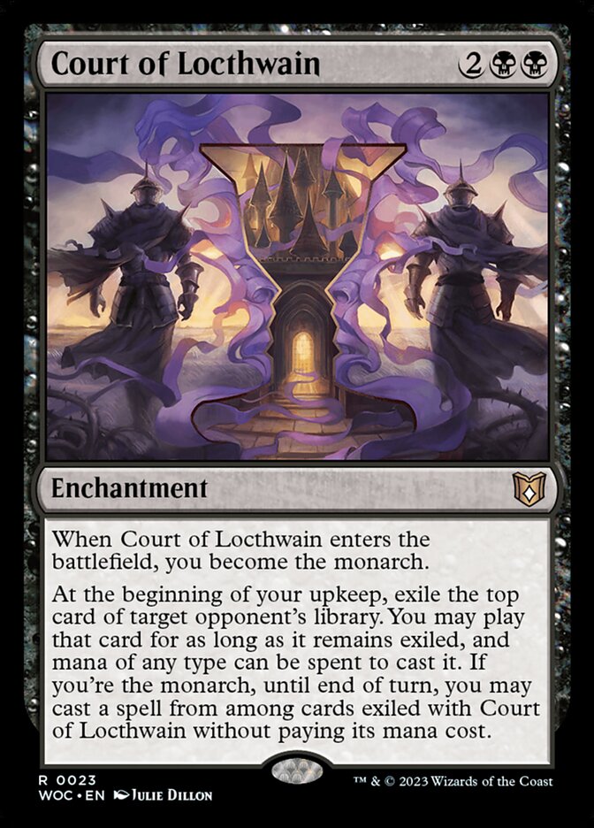 Court of Locthwain 23/173 (Commander: Wilds of Eldraine)  - Foil | Good Games Modbury