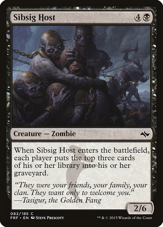 Sibsig Host 82/185 (Fate Reforged)  - Foil | Good Games Modbury