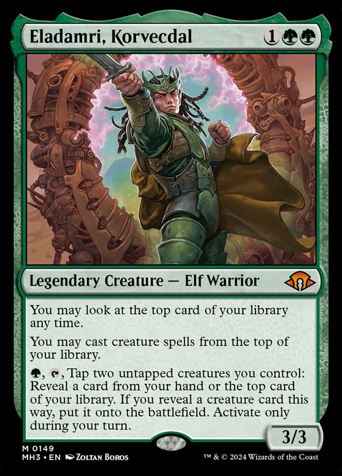 Eladamri, Korvecdal 149/319 (Modern Horizons 3)  - Foil | Good Games Modbury