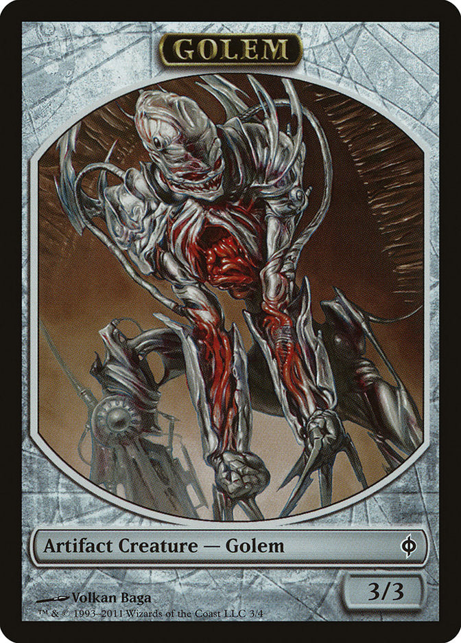 Golem Token [New Phyrexia Tokens] | Good Games Modbury