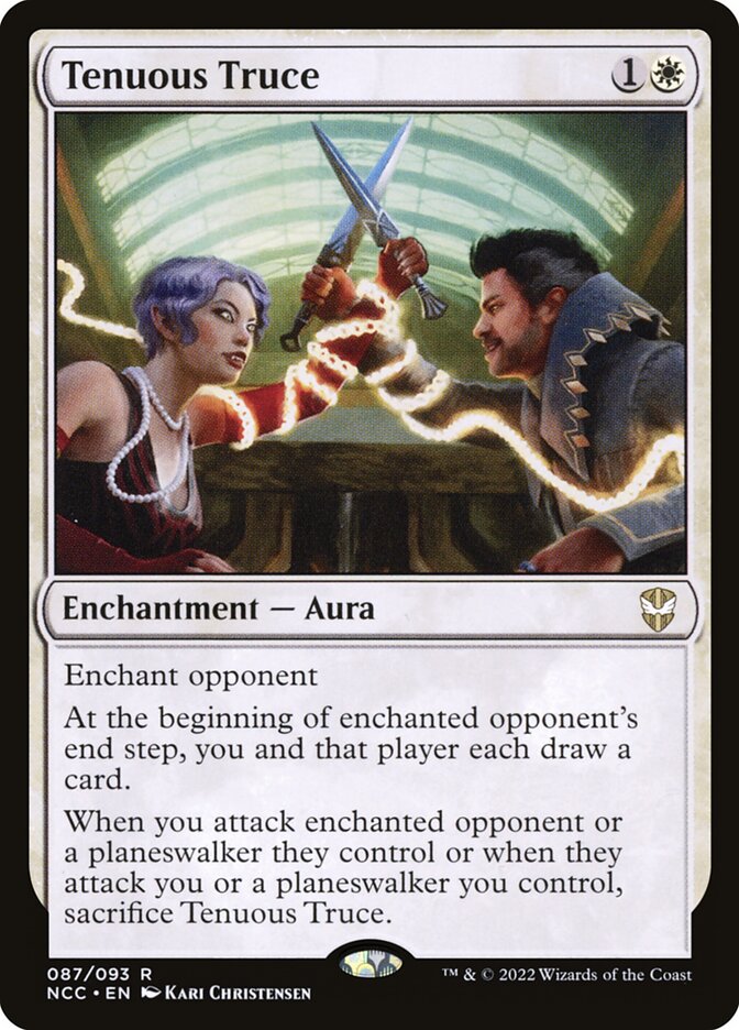 Tenuous Truce 87 (Commander: Streets of New Capenna)  - Foil | Good Games Modbury
