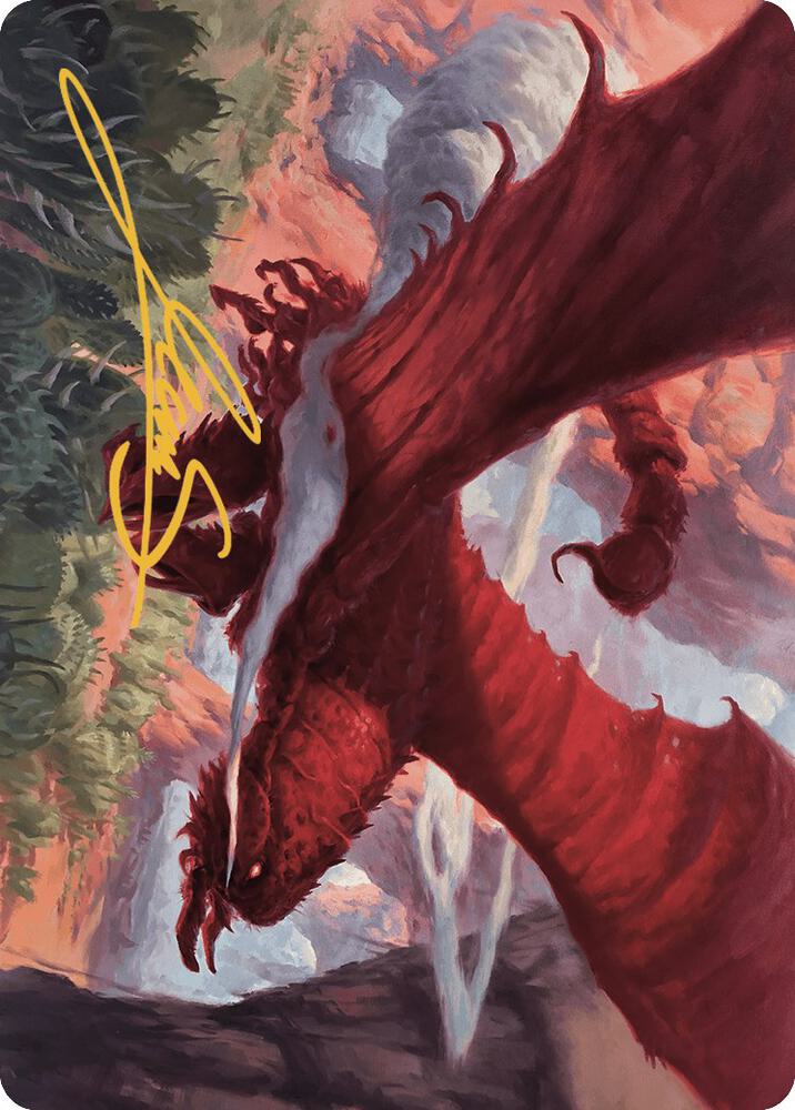Stingerback Terror Art Card Gold Stamped Signature 11 (Art Series: Outlaws of Thunder Junction)  | Good Games Modbury