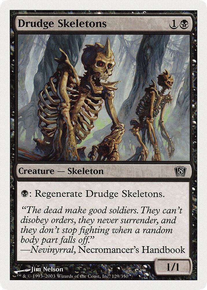 Drudge Skeletons 129/350 (8th Edition)  | Good Games Modbury
