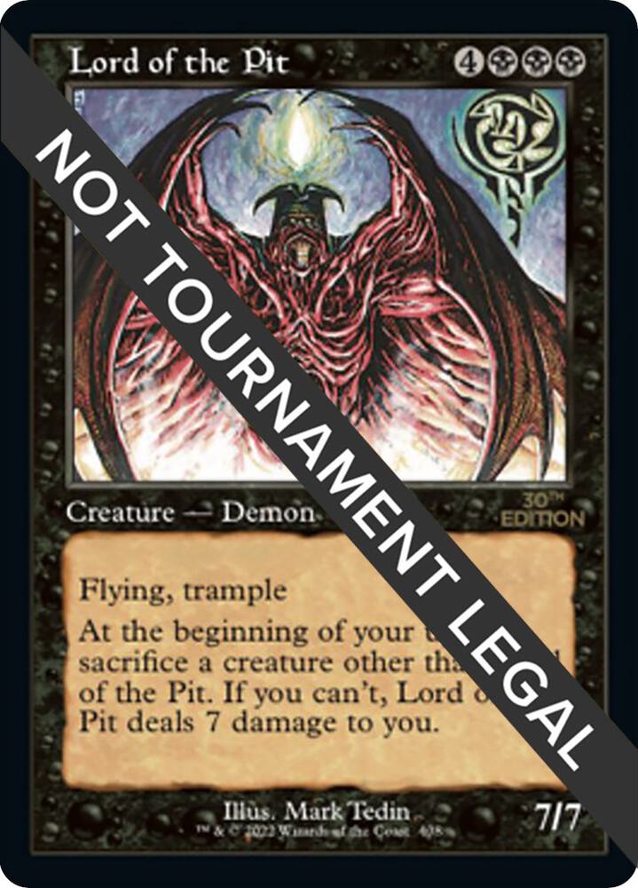 Lord of the Pit Retro Frame 408/594 (30th Anniversary Edition)  | Good Games Modbury