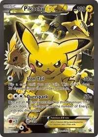 Pikachu EX (XY124) (Jumbo Card) [XY: Black Star Promos] | Good Games Modbury