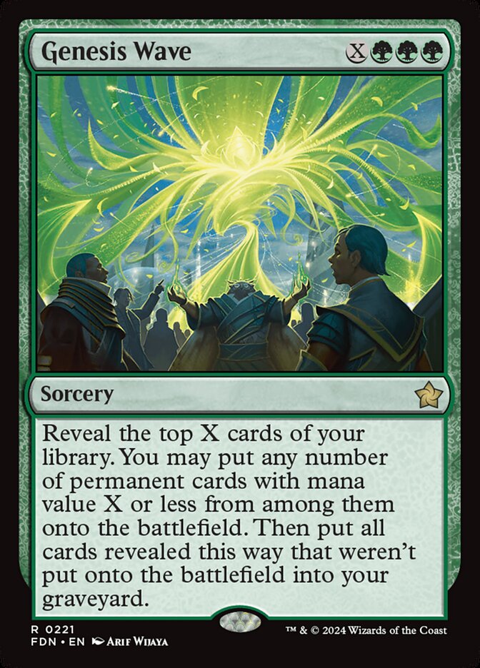 Genesis Wave 221/291 (Foundations)  - Foil | Good Games Modbury