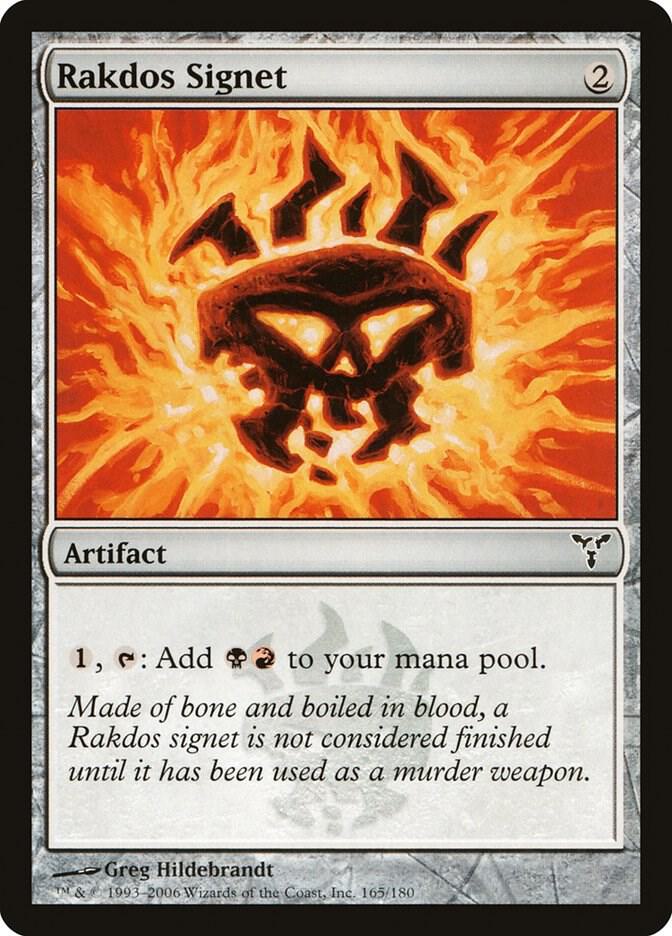 Rakdos Signet 165/180 (Dissension)  - Foil | Good Games Modbury