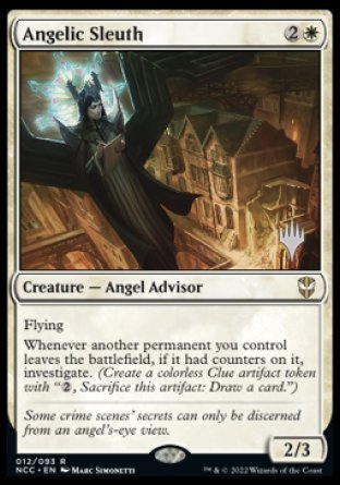 Angelic Sleuth (Promo Pack) [Streets of New Capenna Commander Promos] | Good Games Modbury