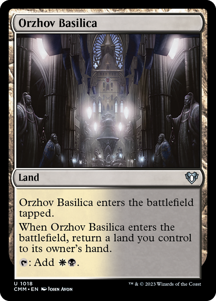 Orzhov Basilica [Commander Masters] | Good Games Modbury