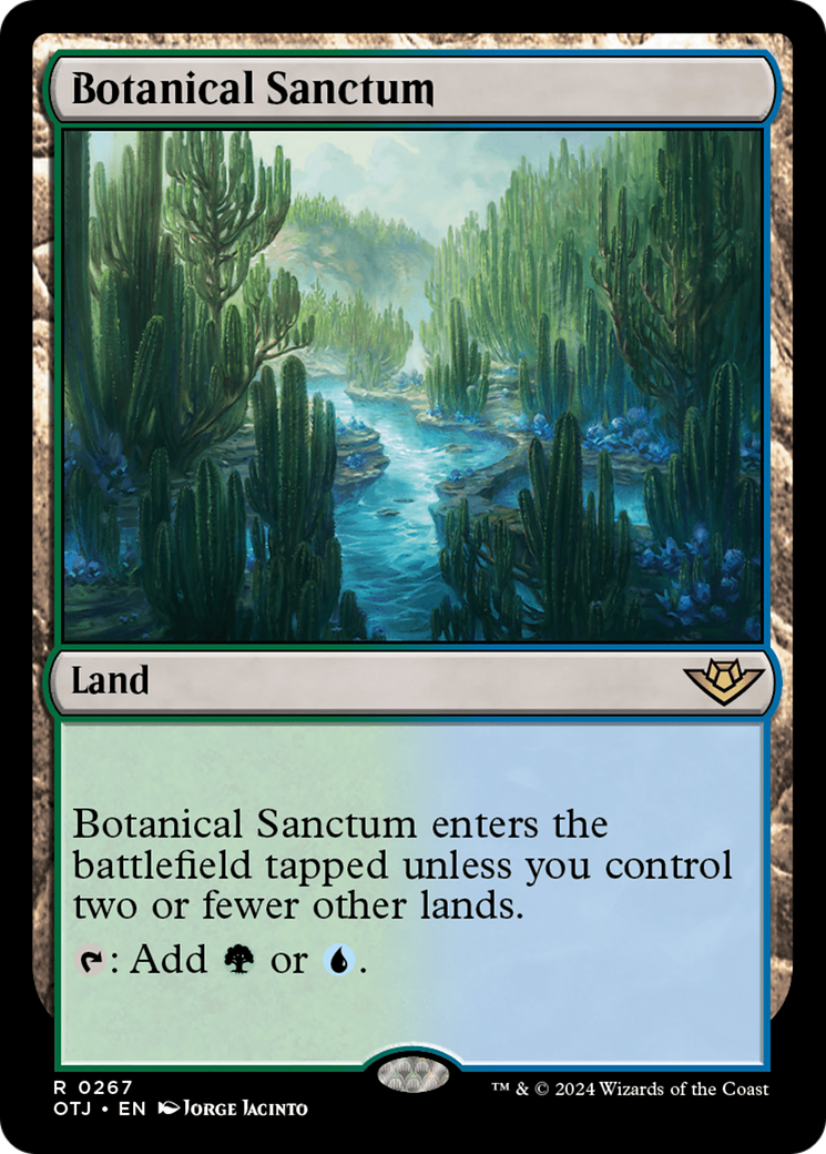 Botanical Sanctum [Outlaws of Thunder Junction] | Good Games Modbury