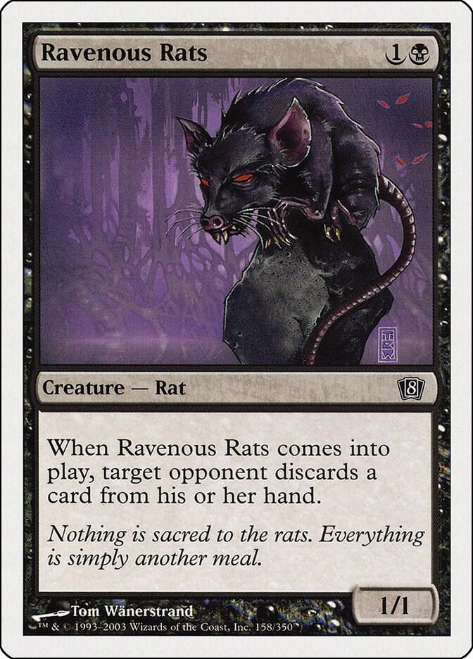 Ravenous Rats 158/350 (8th Edition)  | Good Games Modbury