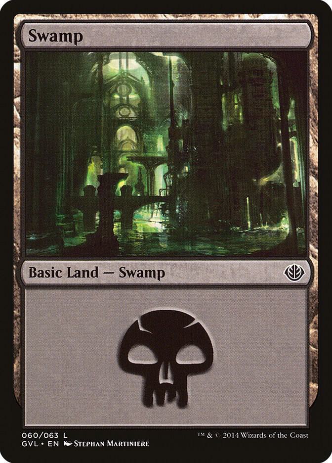 Swamp 060 GVL 60/63 (Duel Decks: Anthology)  | Good Games Modbury