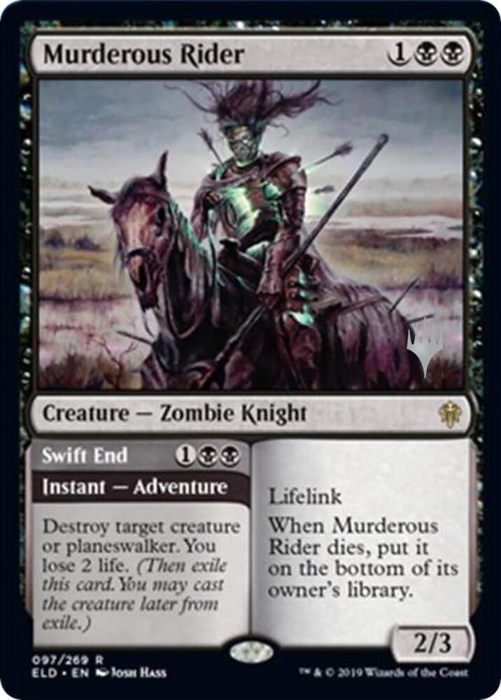 Murderous Rider 97 (Promo Pack: Throne of Eldraine)  | Good Games Modbury