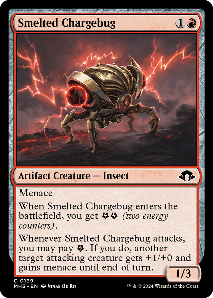 Smelted Chargebug [Modern Horizons 3] | Good Games Modbury