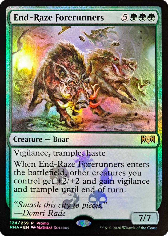 End Raze Forerunners 124/259 (Media Promos)  - Foil | Good Games Modbury
