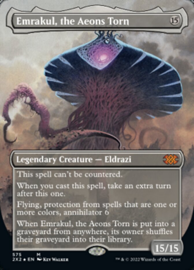 Emrakul, the Aeons Torn (Textured Foil) [Double Masters 2022] | Good Games Modbury