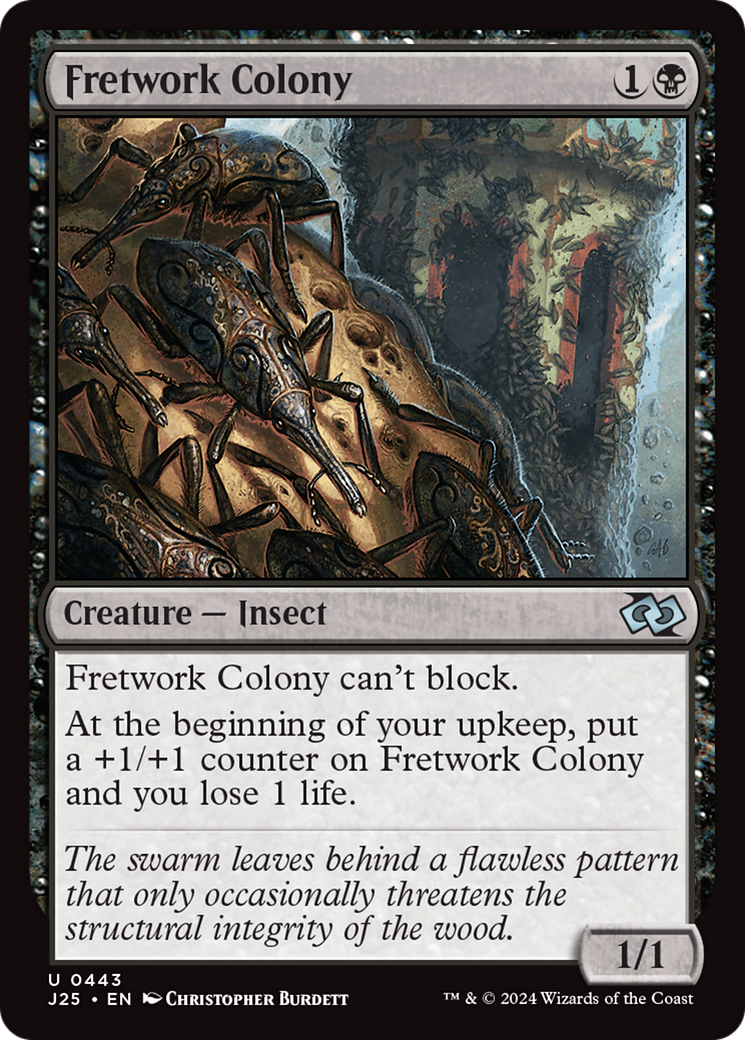 Fretwork Colony [Foundations Jumpstart] | Good Games Modbury