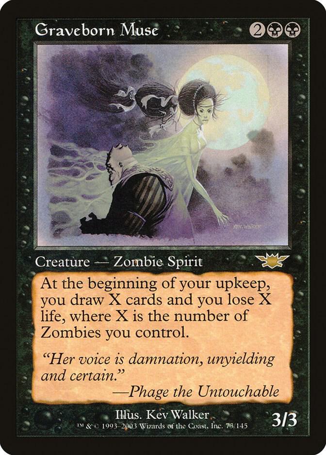 Graveborn Muse 73/145 (Legions)  - Foil | Good Games Modbury