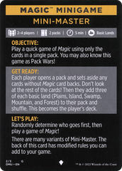 Mini-Master (Magic Minigame) [Commander Legends: Battle for Baldur's Gate Minigame] | Good Games Modbury