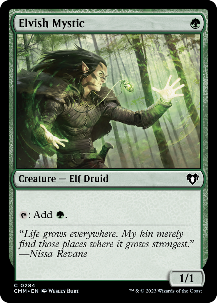 Elvish Mystic [Commander Masters] | Good Games Modbury