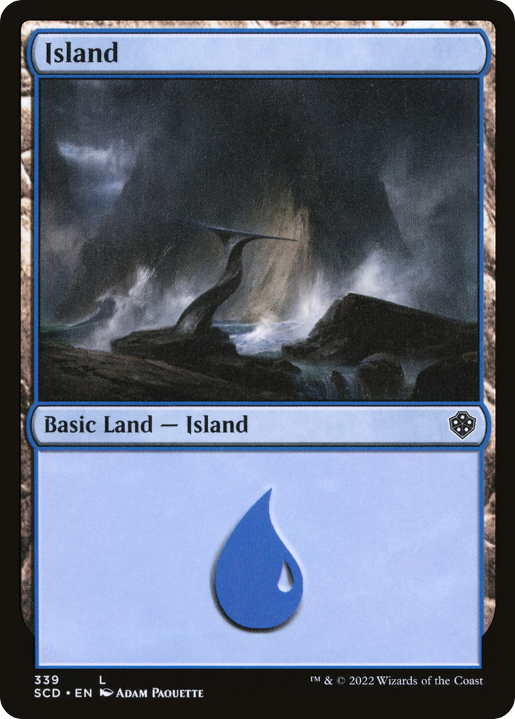 Island (339) [Starter Commander Decks] | Good Games Modbury