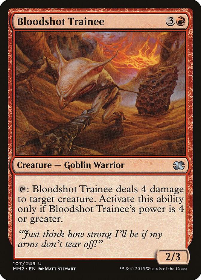Bloodshot Trainee 107/249 (Modern Masters 2015)  | Good Games Modbury