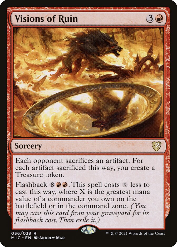 Visions of Ruin 36/38 (Commander: Innistrad: Midnight Hunt)  | Good Games Modbury