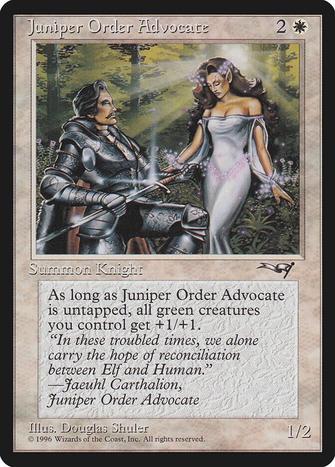 Juniper Order Advocate 6/199 (Alliances)  | Good Games Modbury