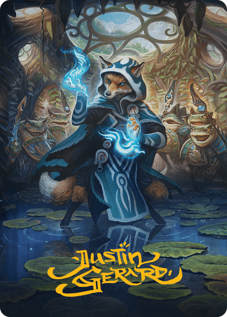 Jace, the Mind Sculptor Art Card (Gold-Stamped Signature) [Bloomburrow Art Series] | Good Games Modbury