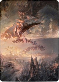 Needleverge Pathway Art Card [Zendikar Rising Art Series] | Good Games Modbury