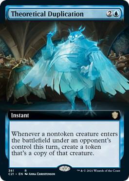 Theoretical Duplication Extended Art 361/81 (Commander 2021)  | Good Games Modbury