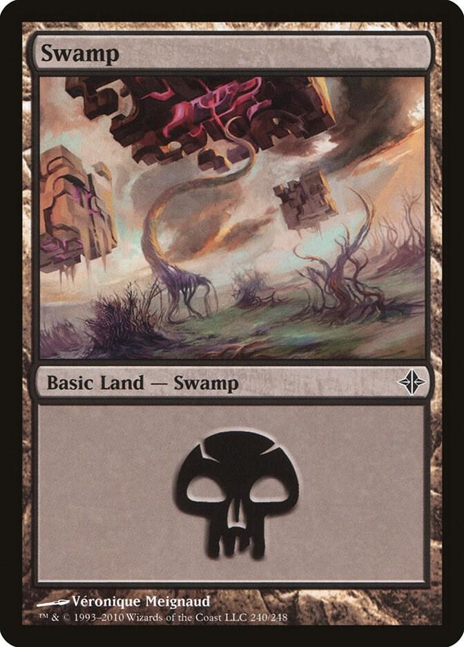 Swamp 240/248 (Rise of the Eldrazi)  | Good Games Modbury