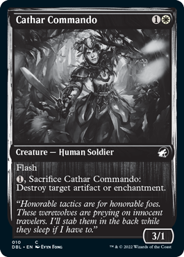Cathar Commando [Innistrad: Double Feature] | Good Games Modbury