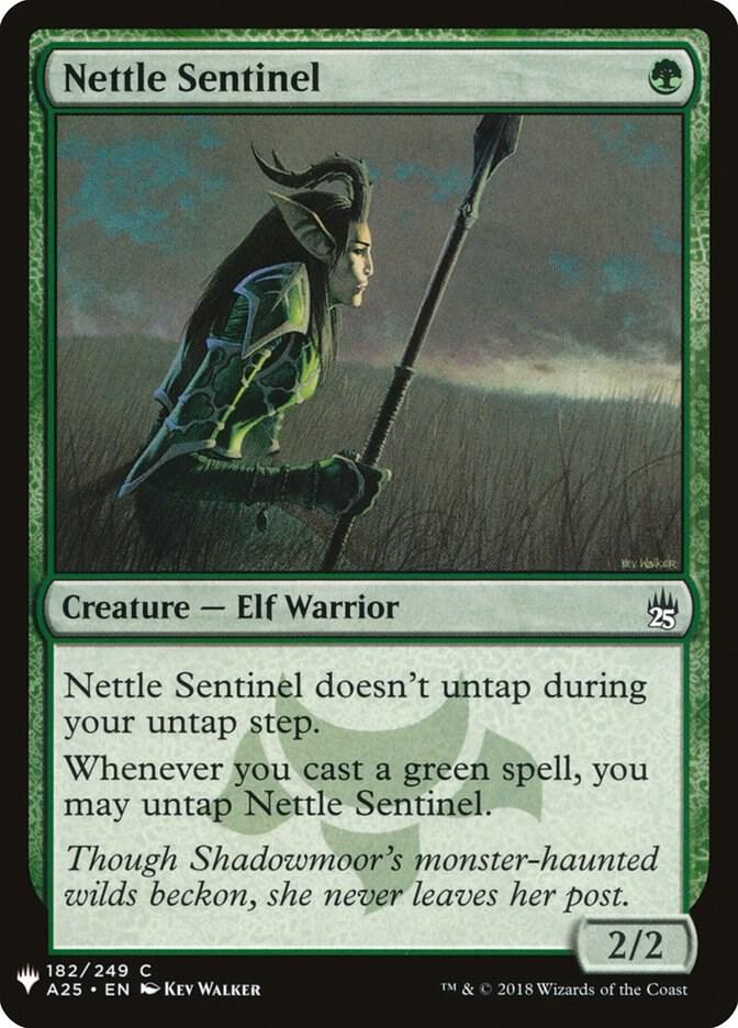 Nettle Sentinel A25-182/5075 (The List Reprints)  | Good Games Modbury
