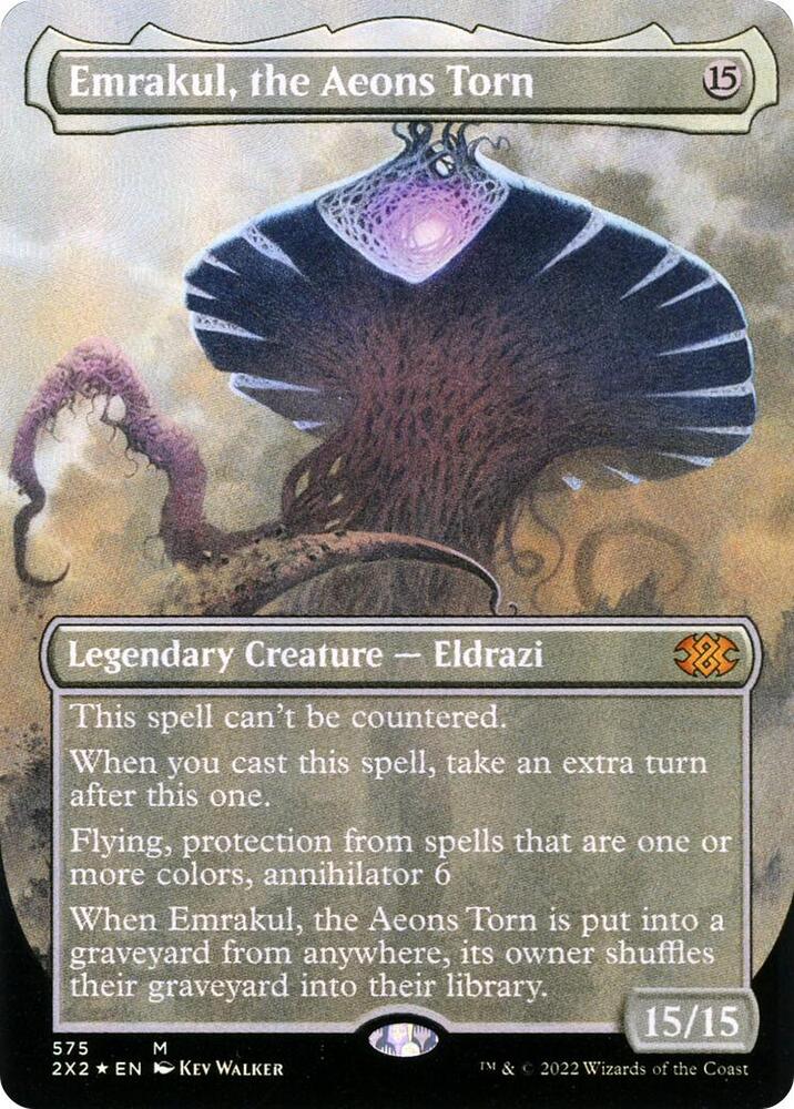 Emrakul the Aeons Torn Textured Foil 575/331 (Double Masters 2022)  - Foil | Good Games Modbury