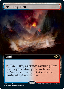 Scalding Tarn (Extended Art) [Modern Horizons 2] | Good Games Modbury