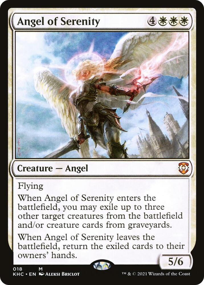 Angel of Serenity 18/1 (Commander: Kaldheim)  | Good Games Modbury