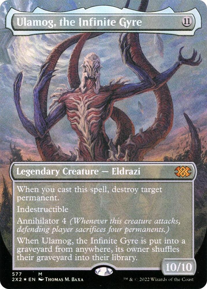 Ulamog the Infinite Gyre Textured Foil 577/331 (Double Masters 2022)  - Foil | Good Games Modbury