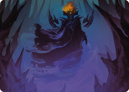 Sauron, the Necromancer Art Card [The Lord of the Rings: Tales of Middle-earth Art Series] | Good Games Modbury