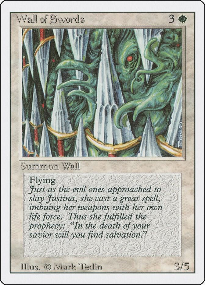 Wall of Swords 43/306 (Revised Edition)  | Good Games Modbury