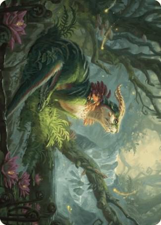 Elusive Otter Art Card 37 (Art Series: Wilds of Eldraine)  | Good Games Modbury
